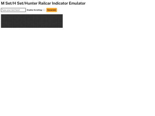 emulator/millennium/bigtext3 screenshot