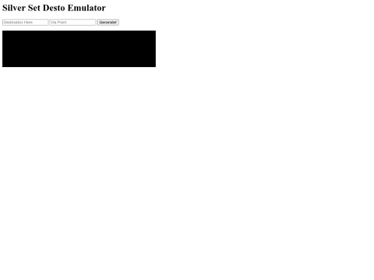 emulator/silverset screenshot