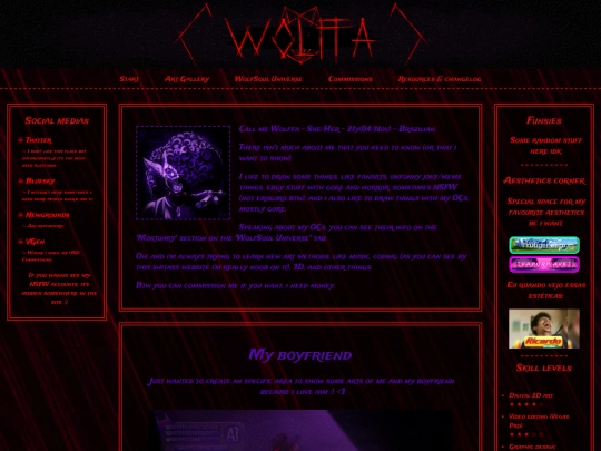 aboutme screenshot
