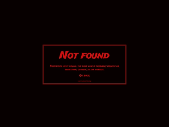 not_found screenshot