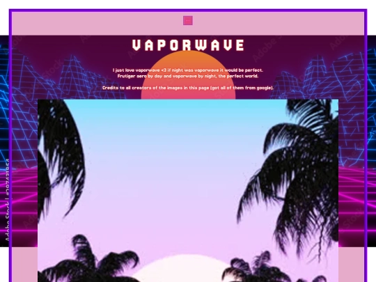 vaporwave screenshot