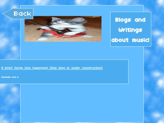 musicrelatedthings/musichomepage screenshot