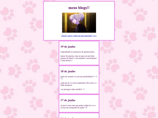 blog screenshot