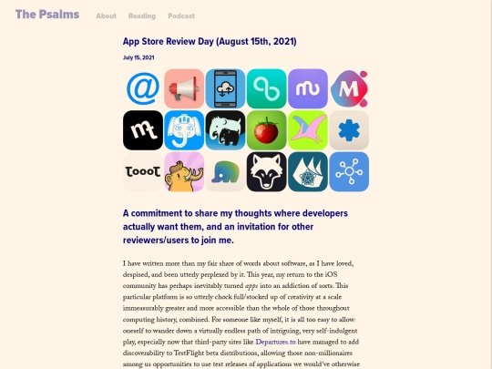 2021/App Store Review Day (August 15th, 2021) — The Psalms (12_8_2021 10_25_17 AM) screenshot