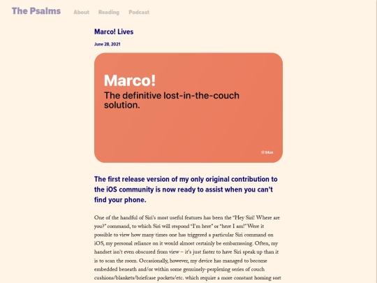 2021/Marco! Lives — The Psalms (12_8_2021 10_25_24 AM) screenshot
