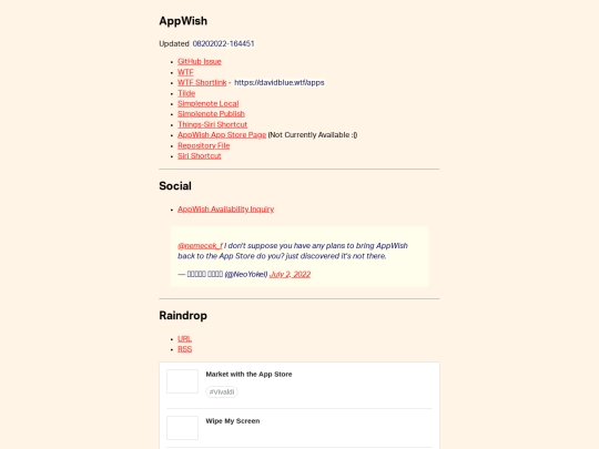 apps screenshot
