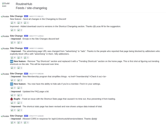 archive/routinehub/RoutineHub-Feeds-site-changelog562258418207948802 screenshot