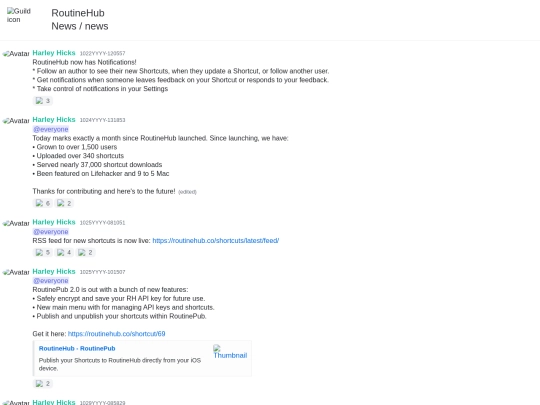 archive/routinehub/RoutineHub-News-news503976921651216430 screenshot