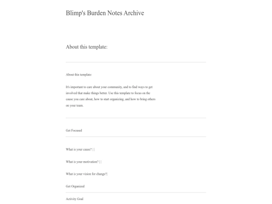 blimp/notes screenshot