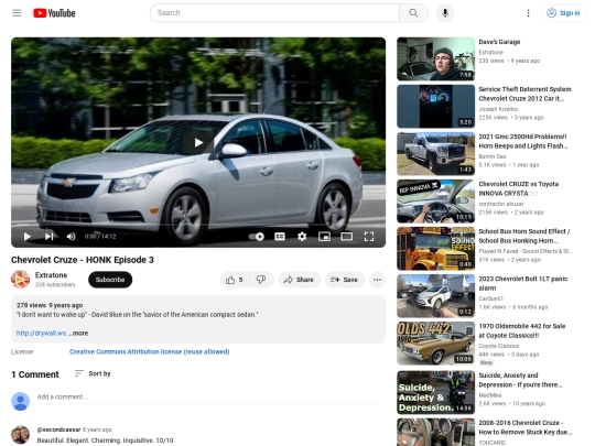 cruze screenshot