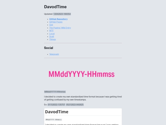 davodtime screenshot