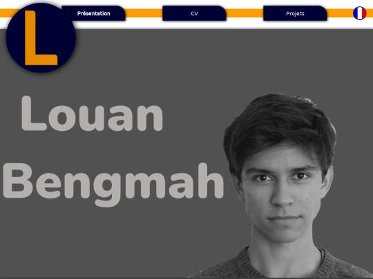 emoji/louan.me/PortfolioV1 screenshot