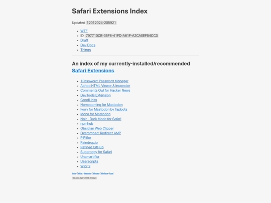 extensions screenshot