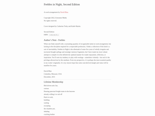 feebles/Feebles in Night, Second Edition screenshot