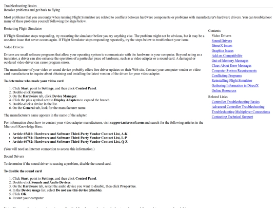 fsx/docs/TroubleShootingBasics screenshot
