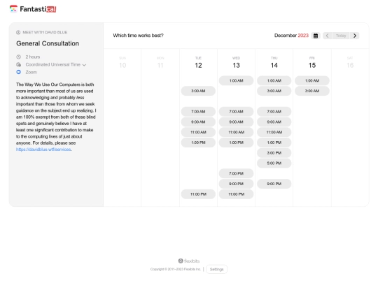 hire screenshot