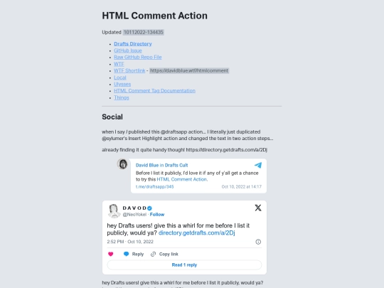 htmlcomment screenshot