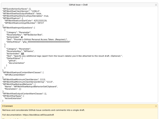 issuedraft/GitHubIssue-Draft screenshot