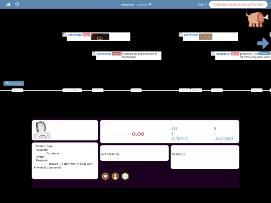plurk screenshot