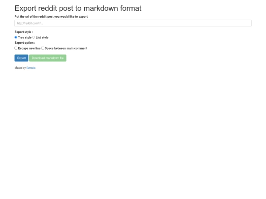 redditmd screenshot