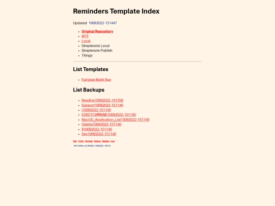 reminderstemplates screenshot