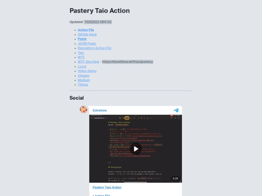 taio/pastery screenshot