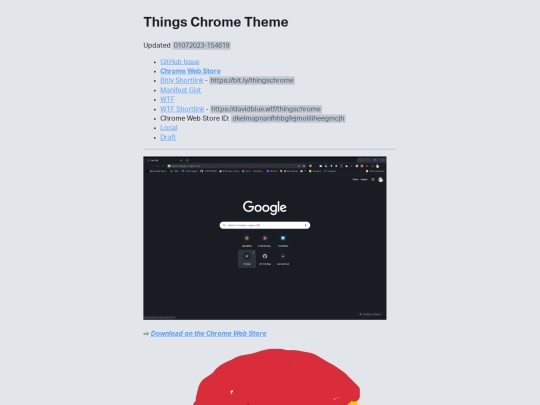 thingschrome screenshot