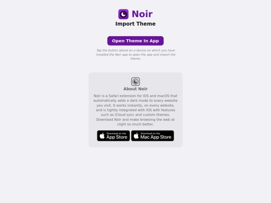 thingsnoir screenshot