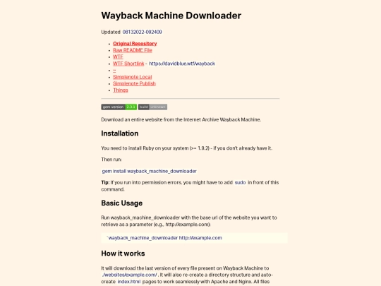 wayback screenshot