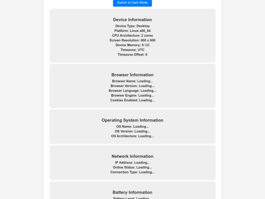 index screenshot