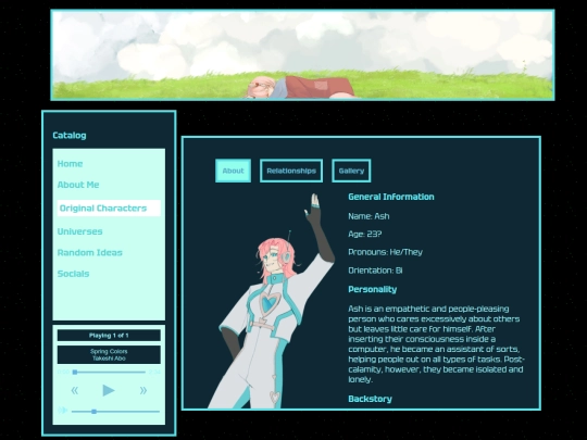Ashpage screenshot