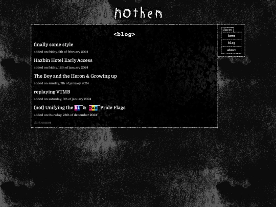 blog screenshot