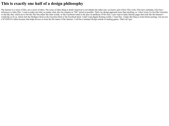design philosophy part 1 screenshot