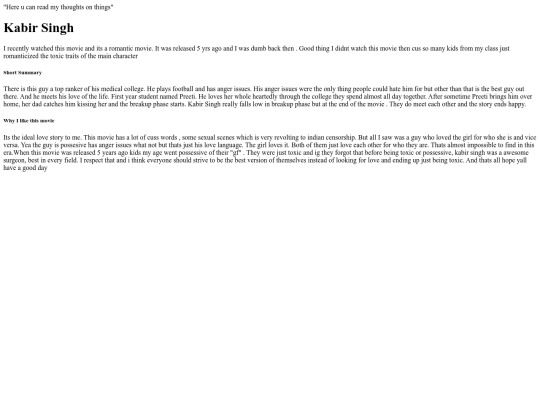 Reviews screenshot