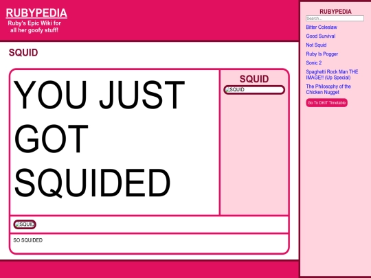 rubypedia/wikiPages/Not Squid screenshot