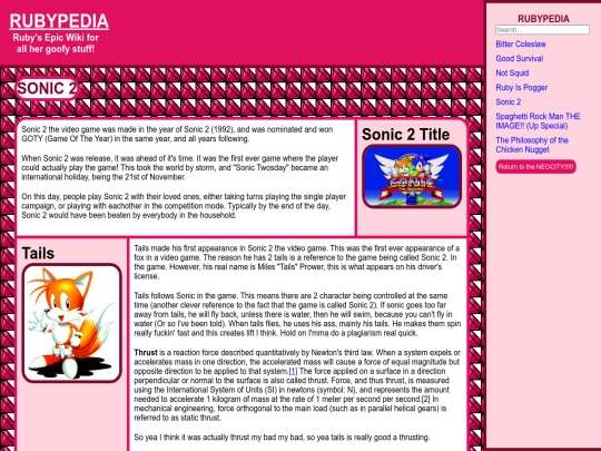rubypedia/wikiPages/Sonic 2 screenshot