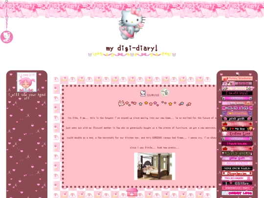 diaries screenshot