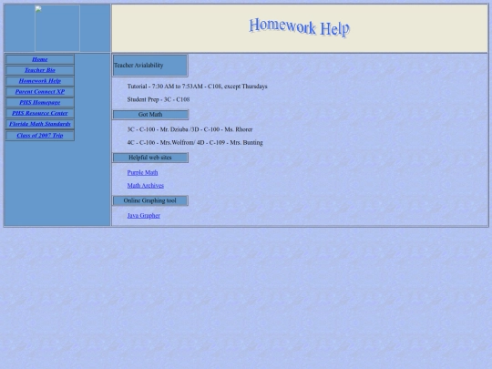 Homework screenshot