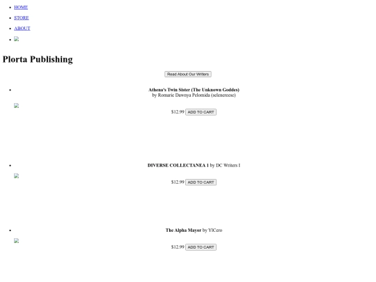 Plorta Publishing screenshot