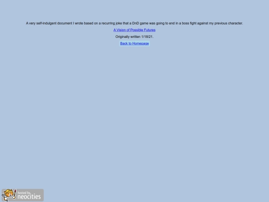 AVisionofPossibleFutures screenshot