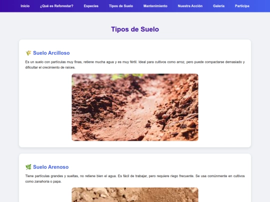 tiposdesuelo screenshot