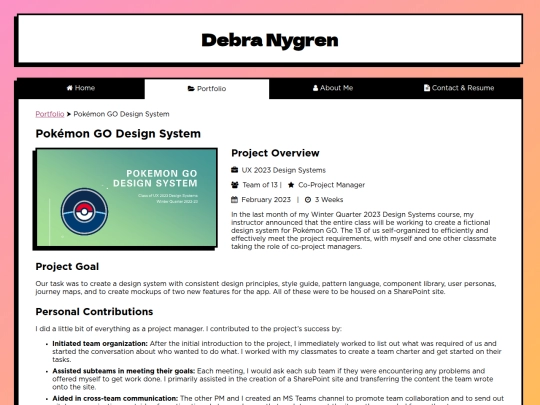 portfolio/pokemon-go-design-system screenshot