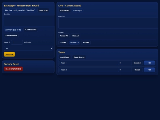 Feud_host screenshot
