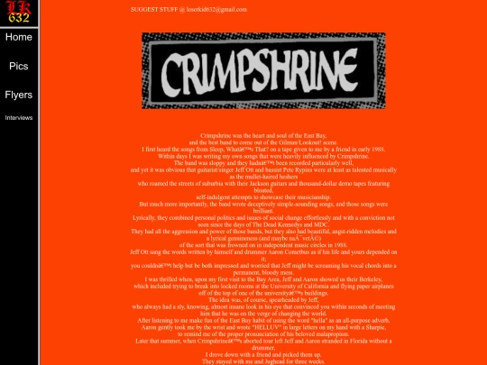 crimpshrinemain screenshot