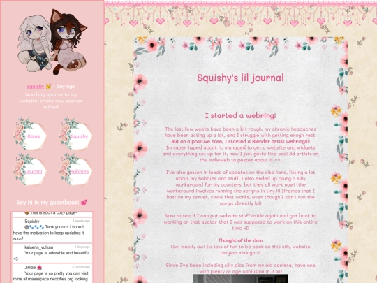 journal screenshot