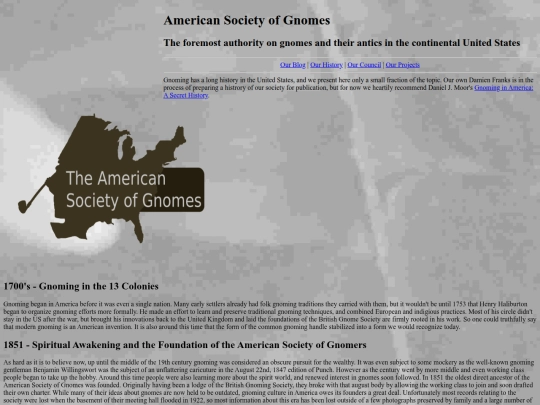 history screenshot