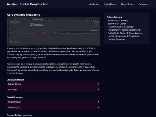 Nosecone screenshot