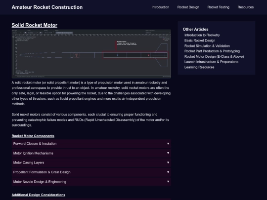 RocketMotor screenshot