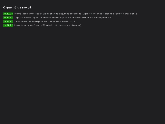 updates screenshot