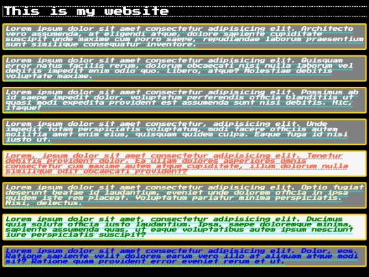pageCSS screenshot